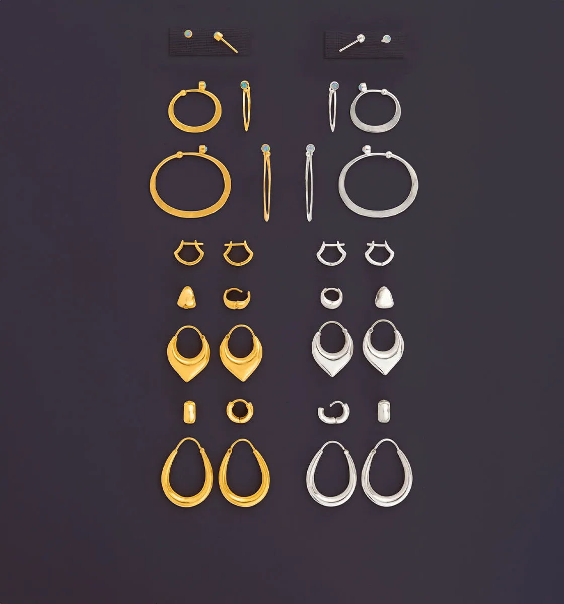 Bell Curve Clicker Huggies in Gold