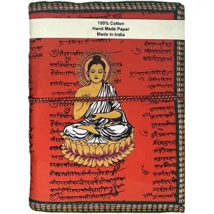 Buddha Hand Printed Cloth Journal