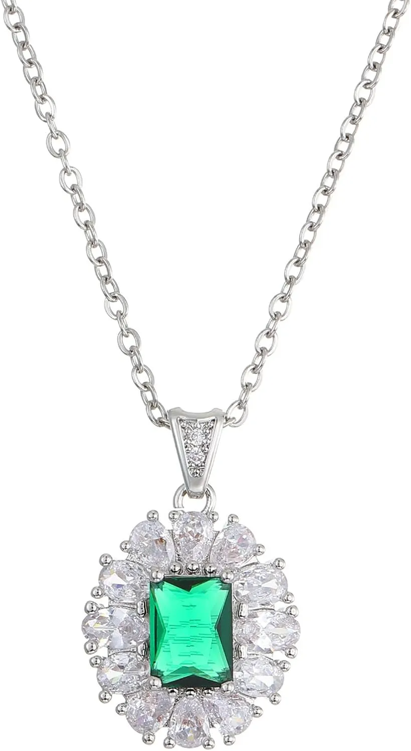 Cross Necklace for Women, Crystal Zircon Cross Faith Cross Necklace for Woman, Virgin Mary Pendant Box Chain Female Jewelry, Jewelry Gifts Holiday Gifts