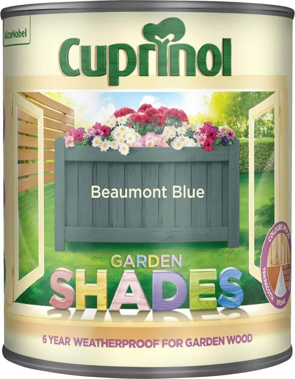 Cuprinol Garden Shades 1L - Beaumont Blue