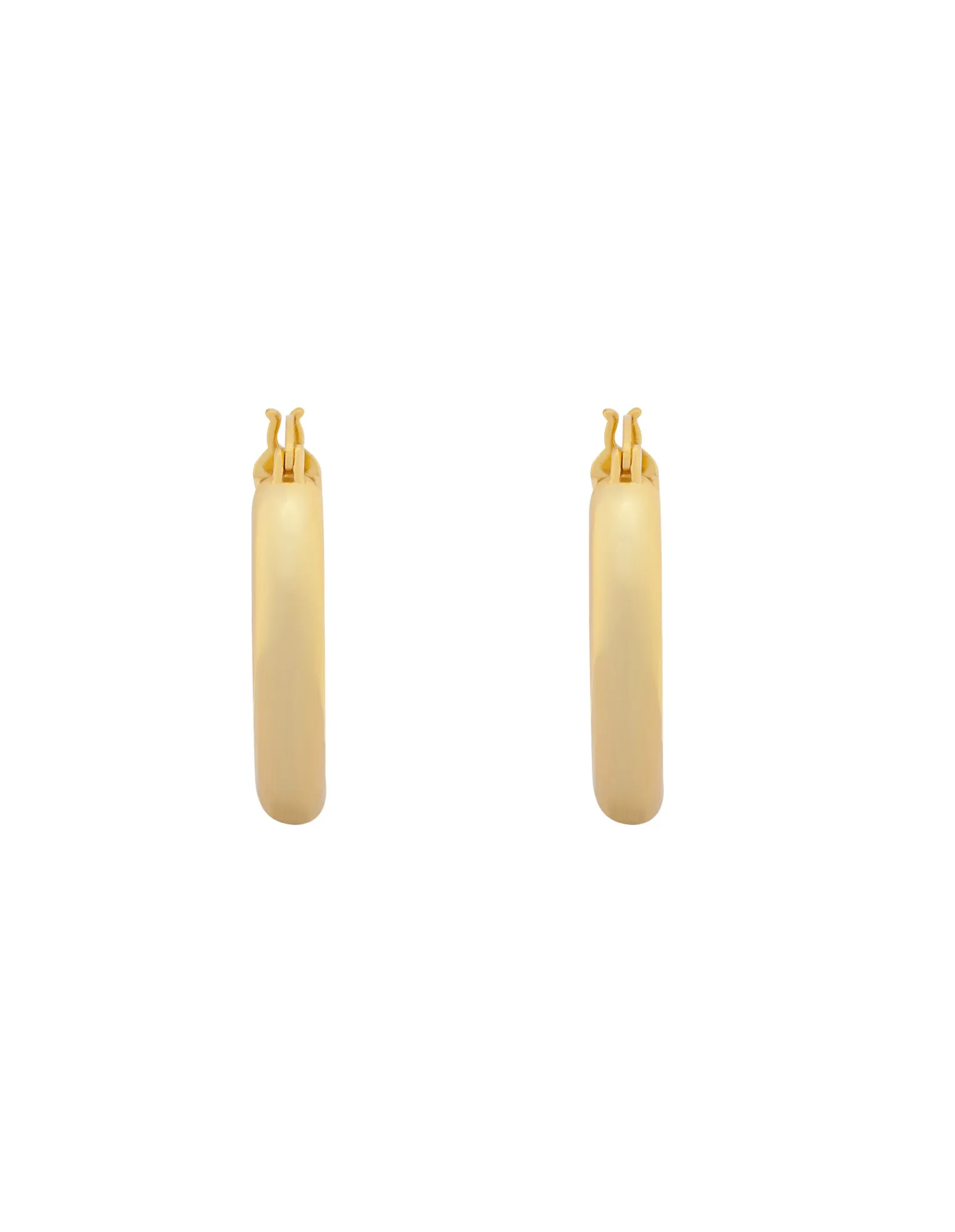 Elly Lou Forever Hoop Earring- Gold