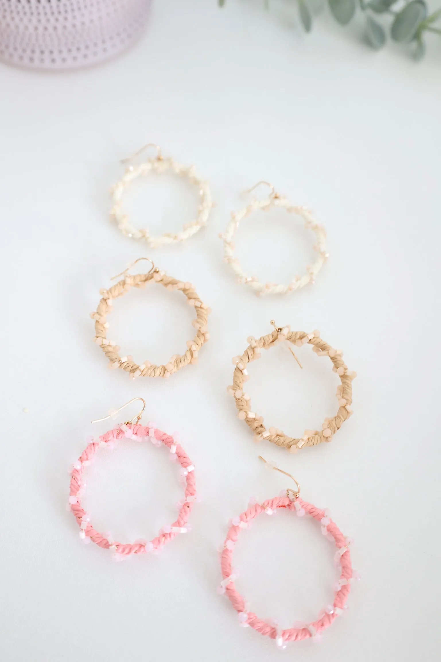 Everly Raffia Earrings (FINAL SALE)
