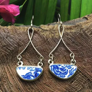 Fabulous Fans 14k Gold Vessel Chaney Earrings