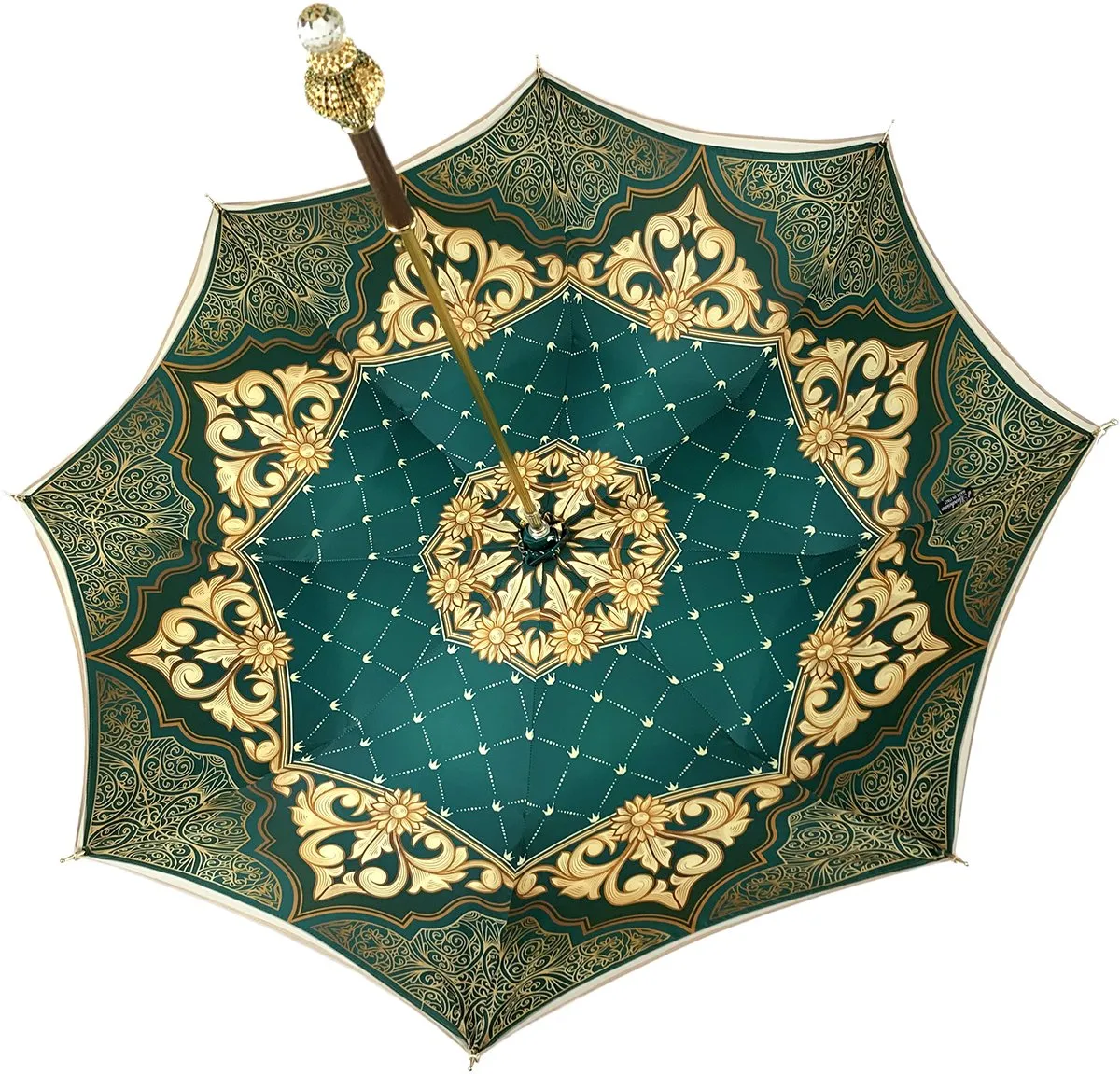 Gorgeous Cream Color Umbrella With Double Fabric