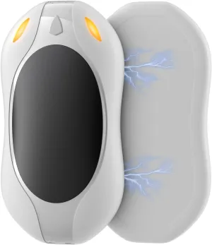 Hand Warmers Rechargeable 2 Pack: Portable Electric Hand Warmer 2 in 1 Magnetic Reusable Heater Pocket Gifts for Men Women Outdoor Camping Golf Hunting Gift