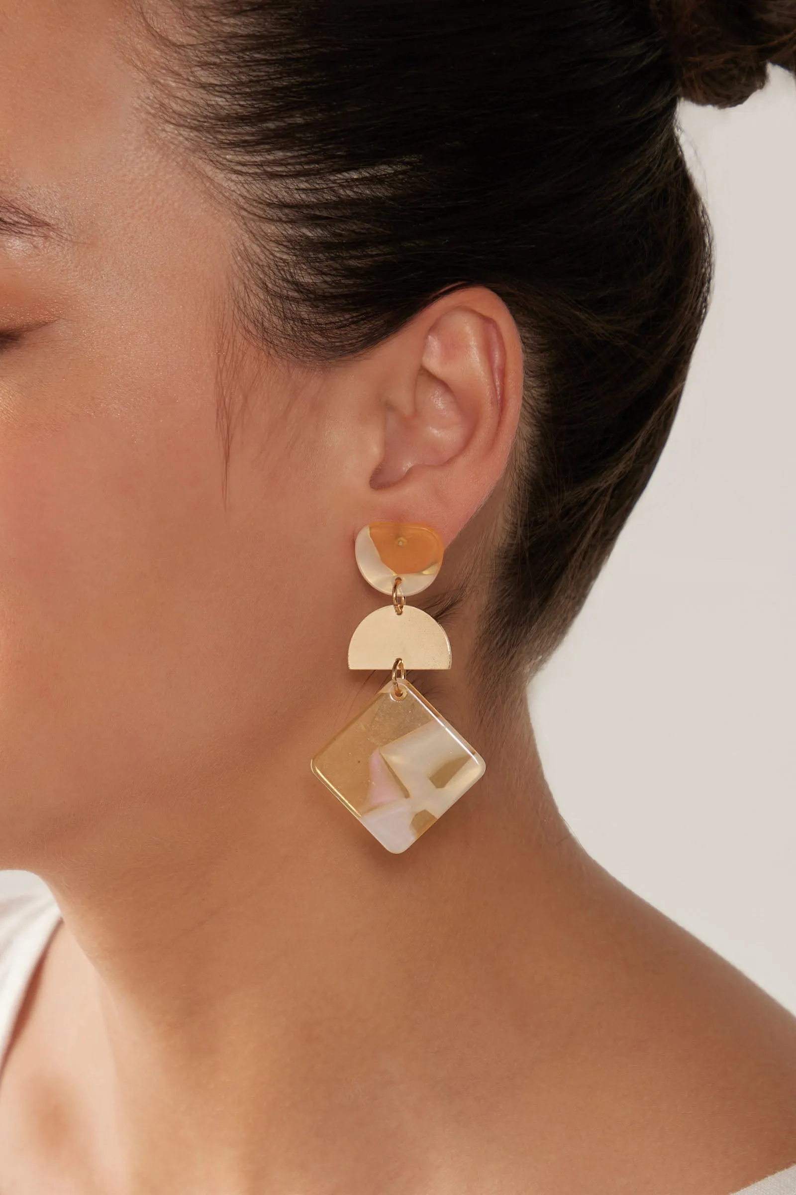 La Mer Drop Earring  - Citrus