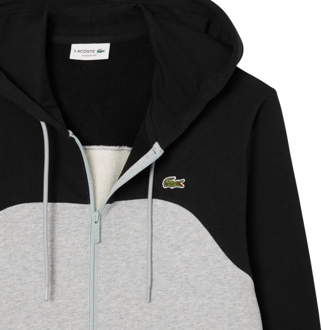 Lacoste Men's Classic Fit Colorblock Zip Sweatshirt