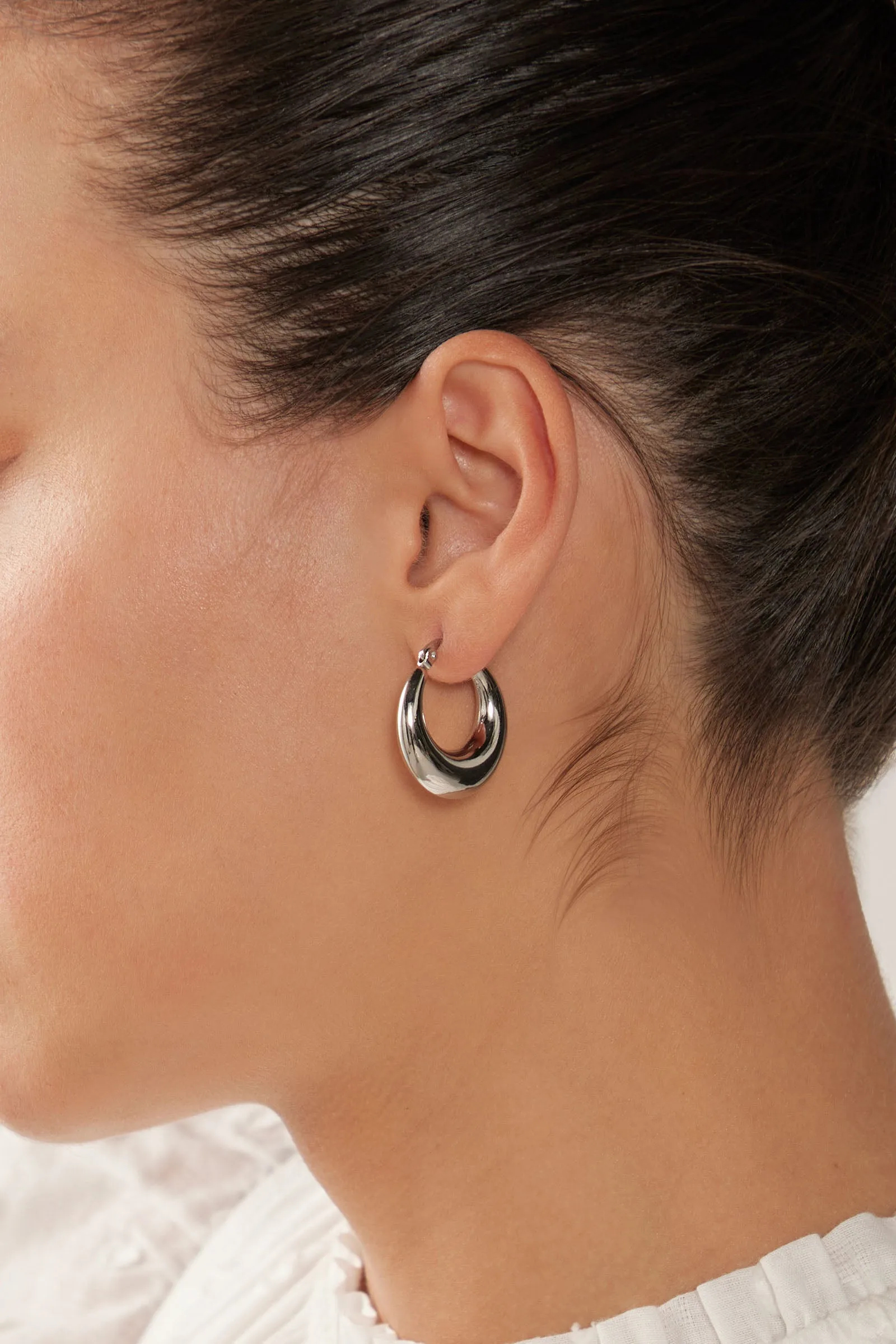 Lujo Cuff Earring - Silver