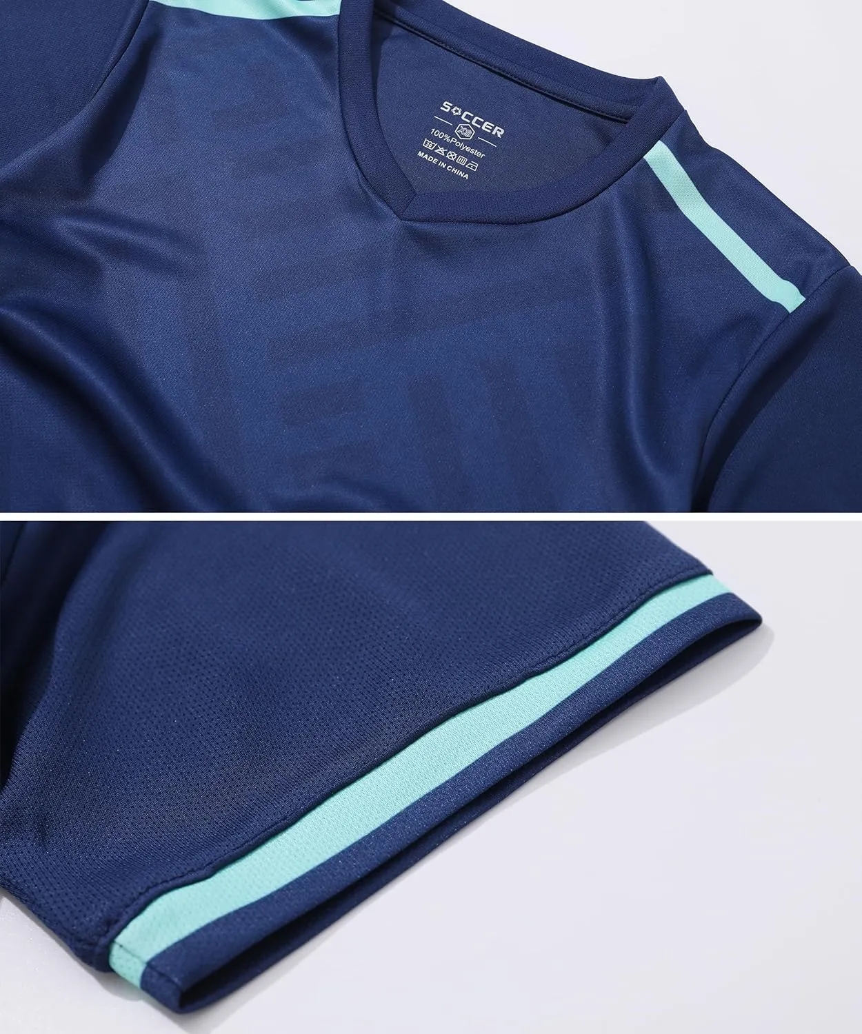 M2C Boys 2-Pack Jersey Soccer Knit Set Sport Team Uniform Shirt and Shorts