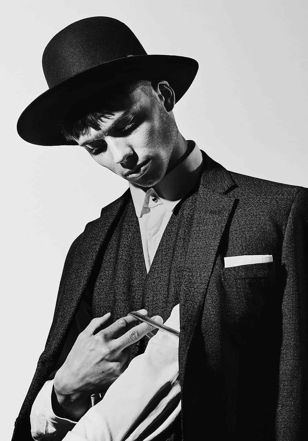 Mens Winter Wool Felt Hat