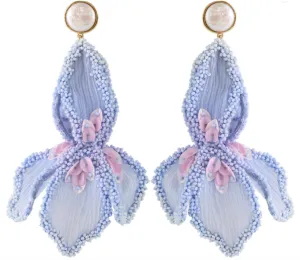 Mignonne Gavigan Rosana Lux Earrings LILAC LIL