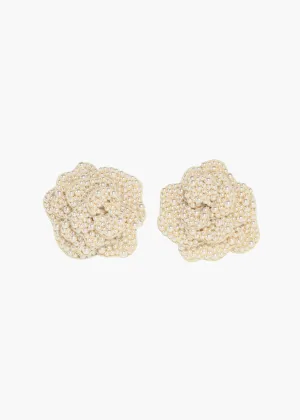 Muriel Earrings -- Pearl