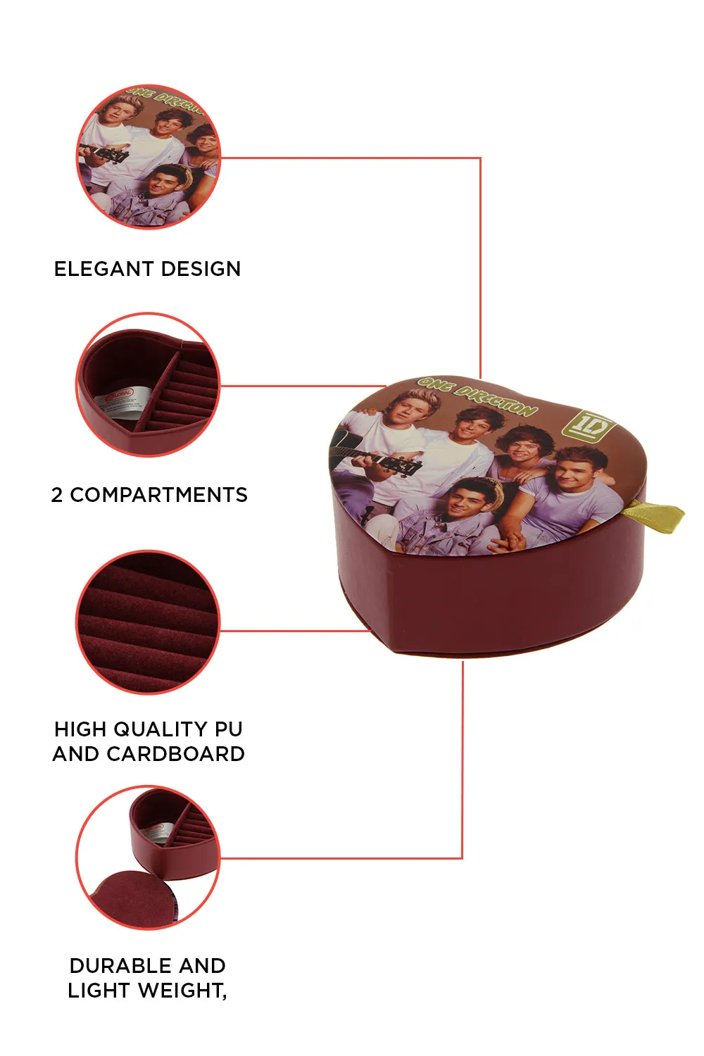 One Direction Jewellery Box