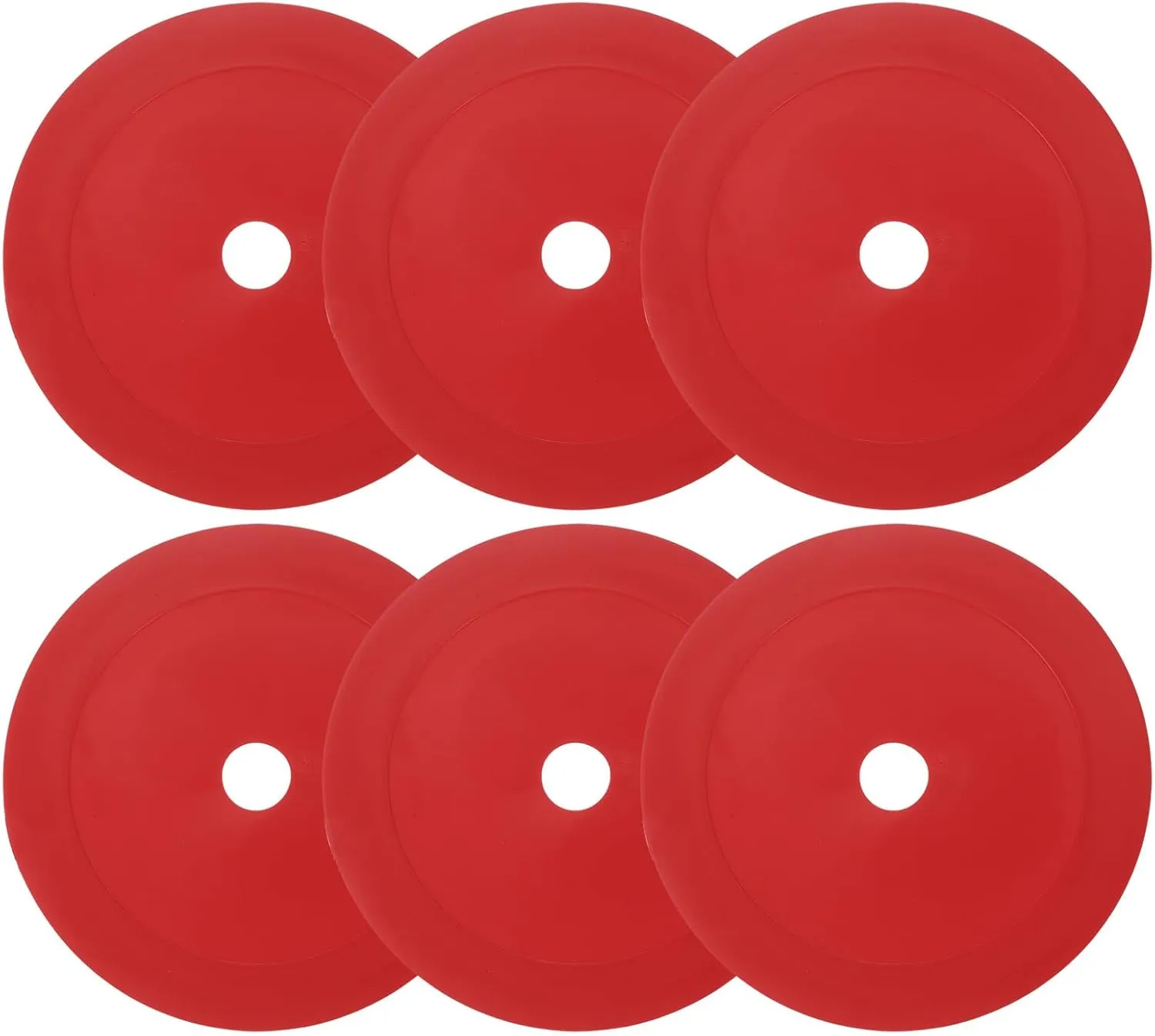 PATIKIL Flat Cones,Spot Marker Small Flat Soccer Training Cones for Football Basketball Agility Practice Sports Training Equipment