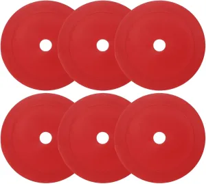 PATIKIL Flat Cones,Spot Marker Small Flat Soccer Training Cones for Football Basketball Agility Practice Sports Training Equipment
