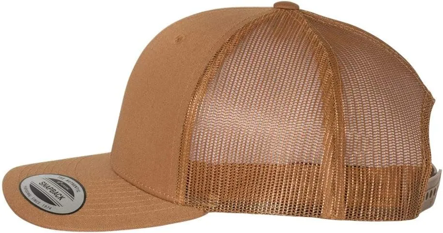 Peterbilt 389 Semi Truck Fully Embroidered YP 6606 Snapback Trucker Fitted Cap