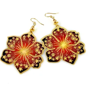 "Boho Beauty" Earrings (Sun Star)