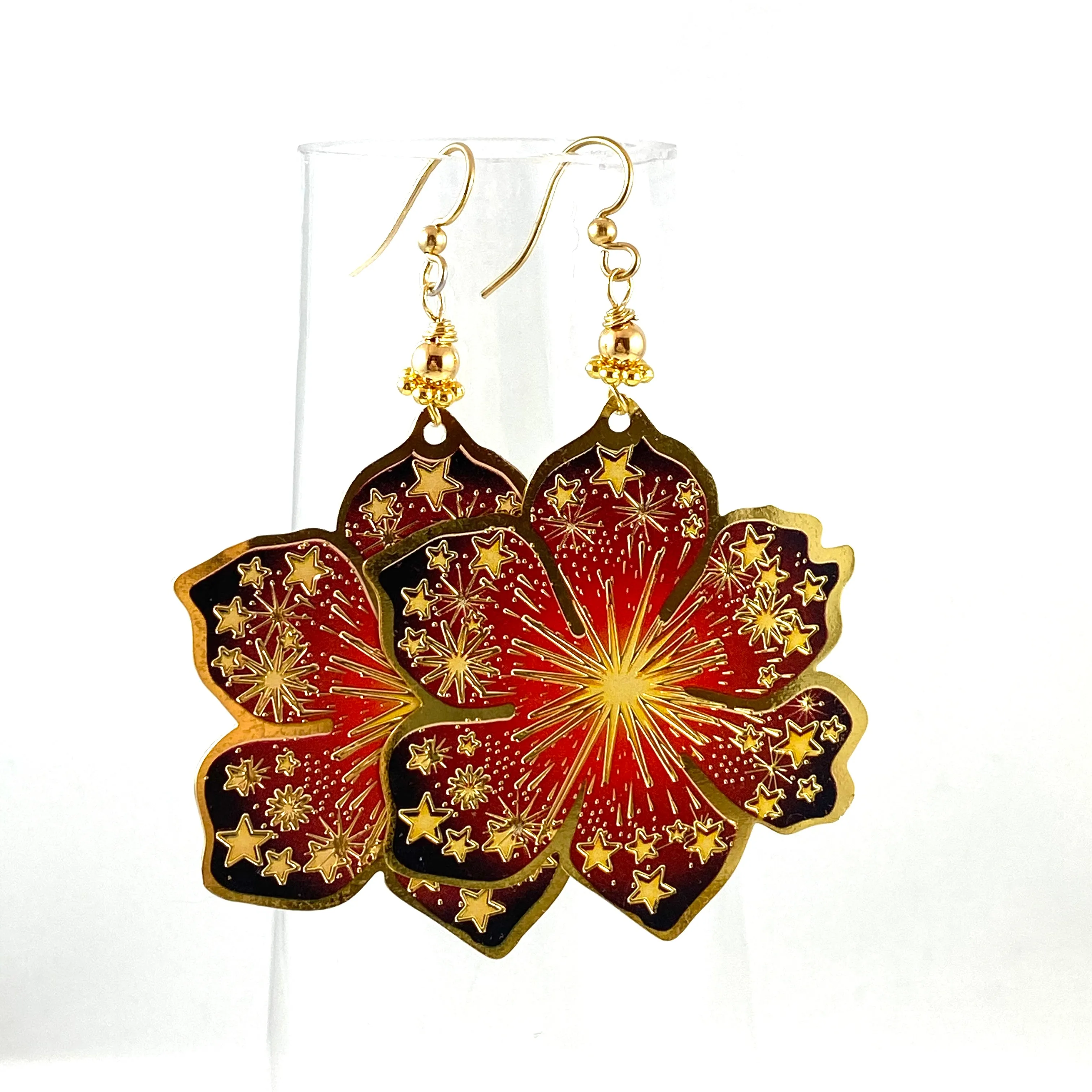 "Boho Beauty" Earrings (Sun Star)