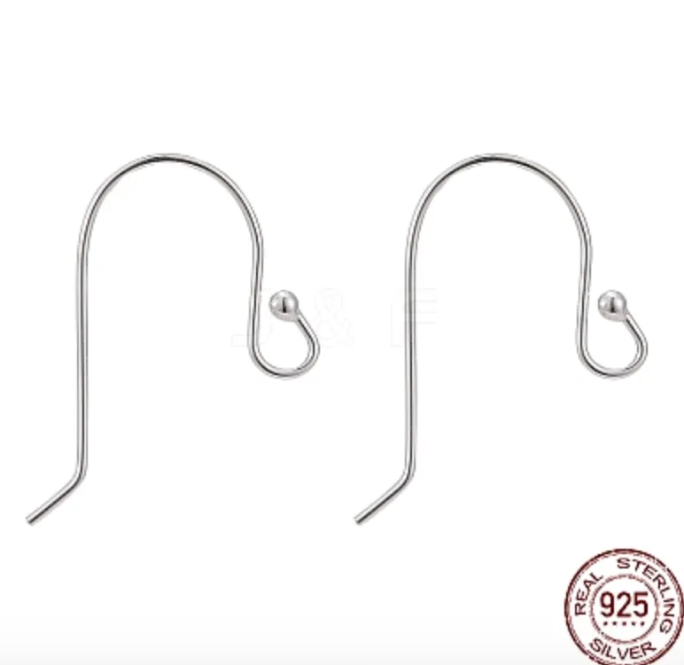 Silver Earring Hooks