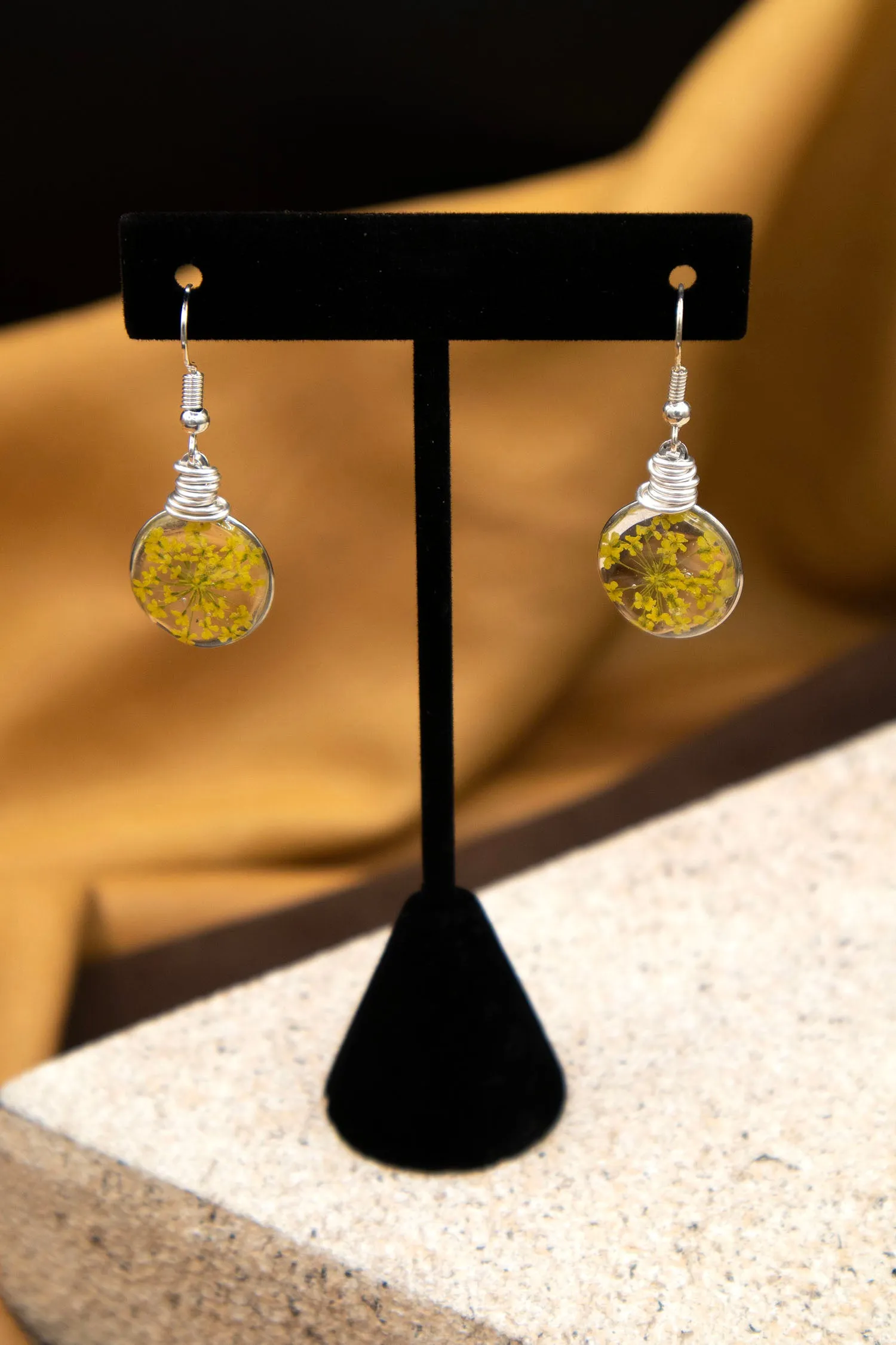 Small Earrings by Bobby R. Blue