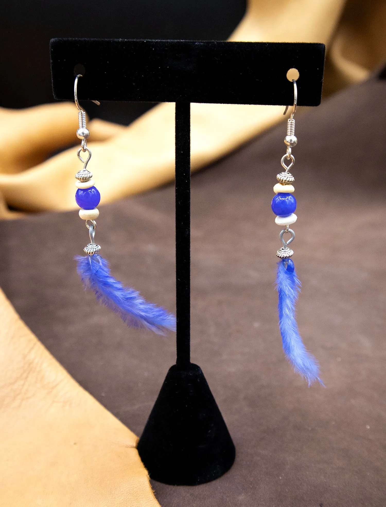 Small Earrings by Bobby R. Blue