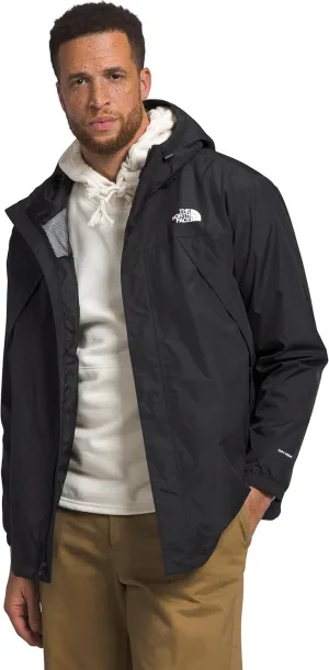 THE NORTH FACE Men's Antora Jacket (Standard & Big Size) | Windproof & Waterproof Rain Coat, Adjustable 3-Piece Hood