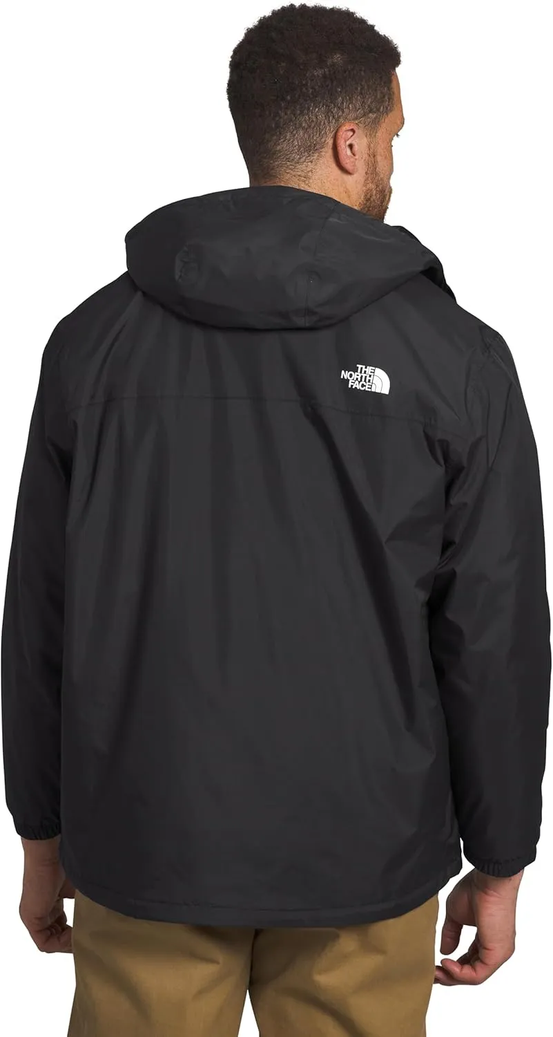 THE NORTH FACE Men's Antora Jacket (Standard & Big Size) | Windproof & Waterproof Rain Coat, Adjustable 3-Piece Hood