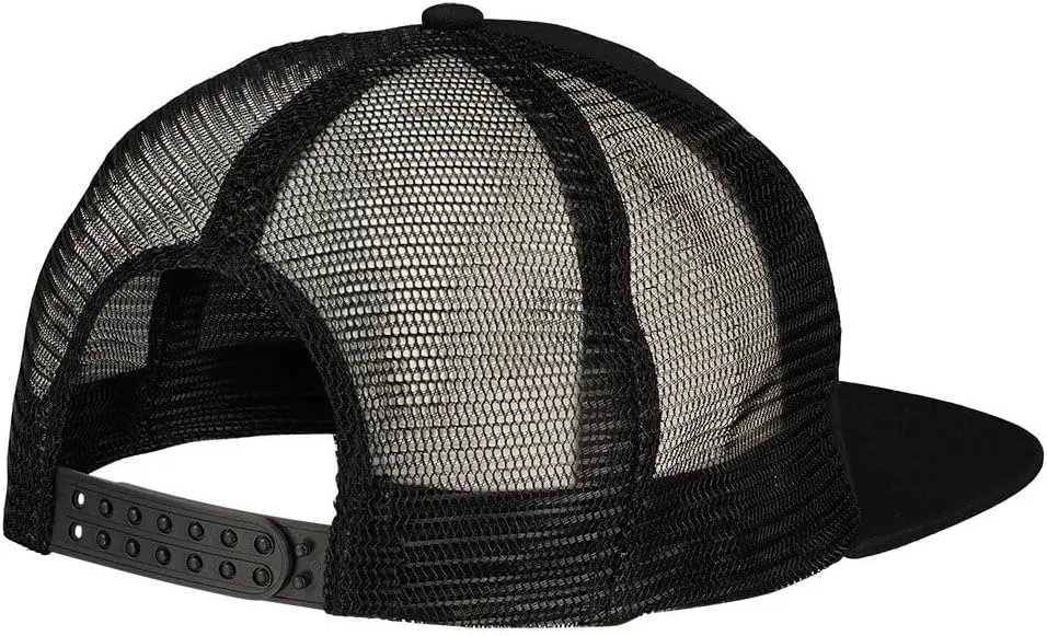 Thrasher Embroidered Outlined Mesh Hat - Navy Blue