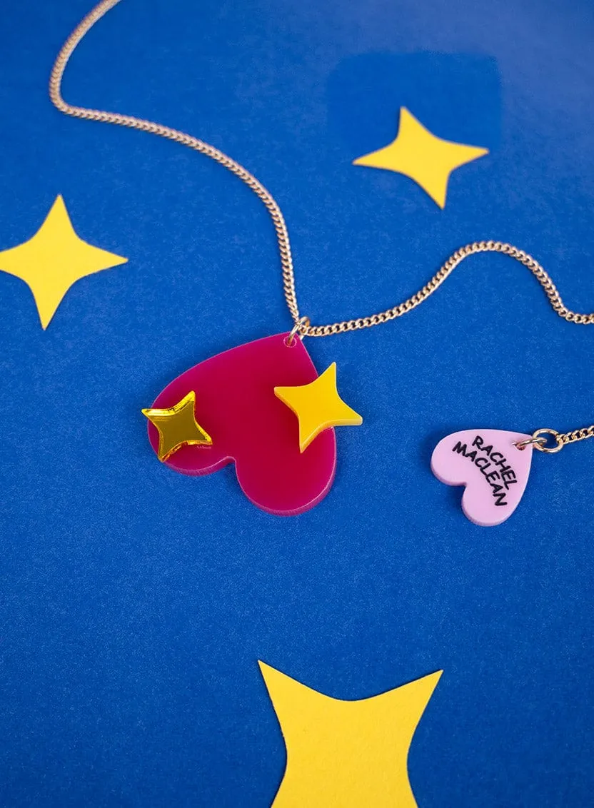 UPSIDE DOWN ꓕꓤⱯƎH Pendant
