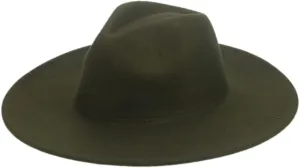Vsadsau Women Men Fedora Hats Big Brim Hats Winter Autumn Felted Formal Dress Church Panama Hats