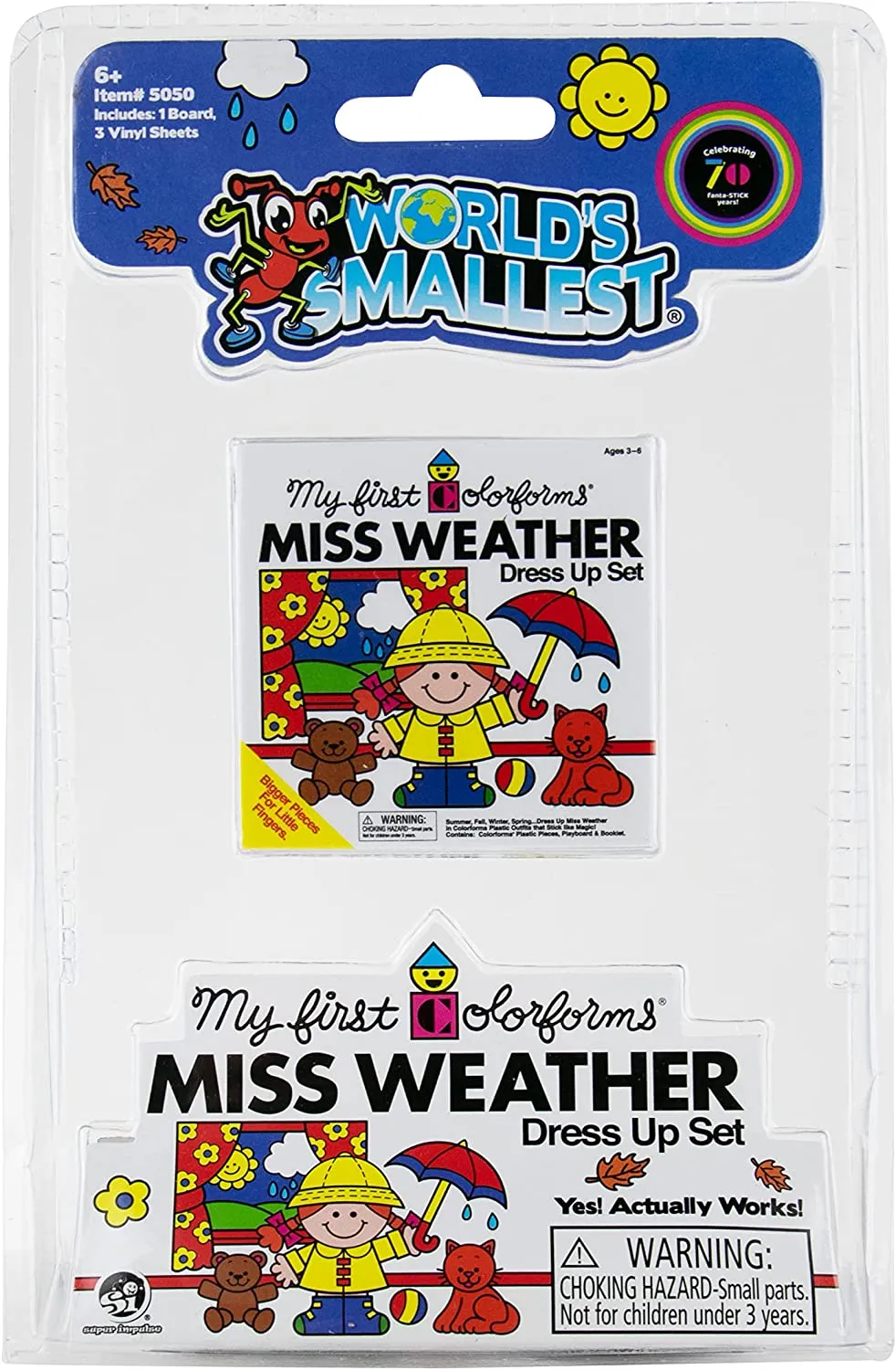 World's Smallest Colorforms
